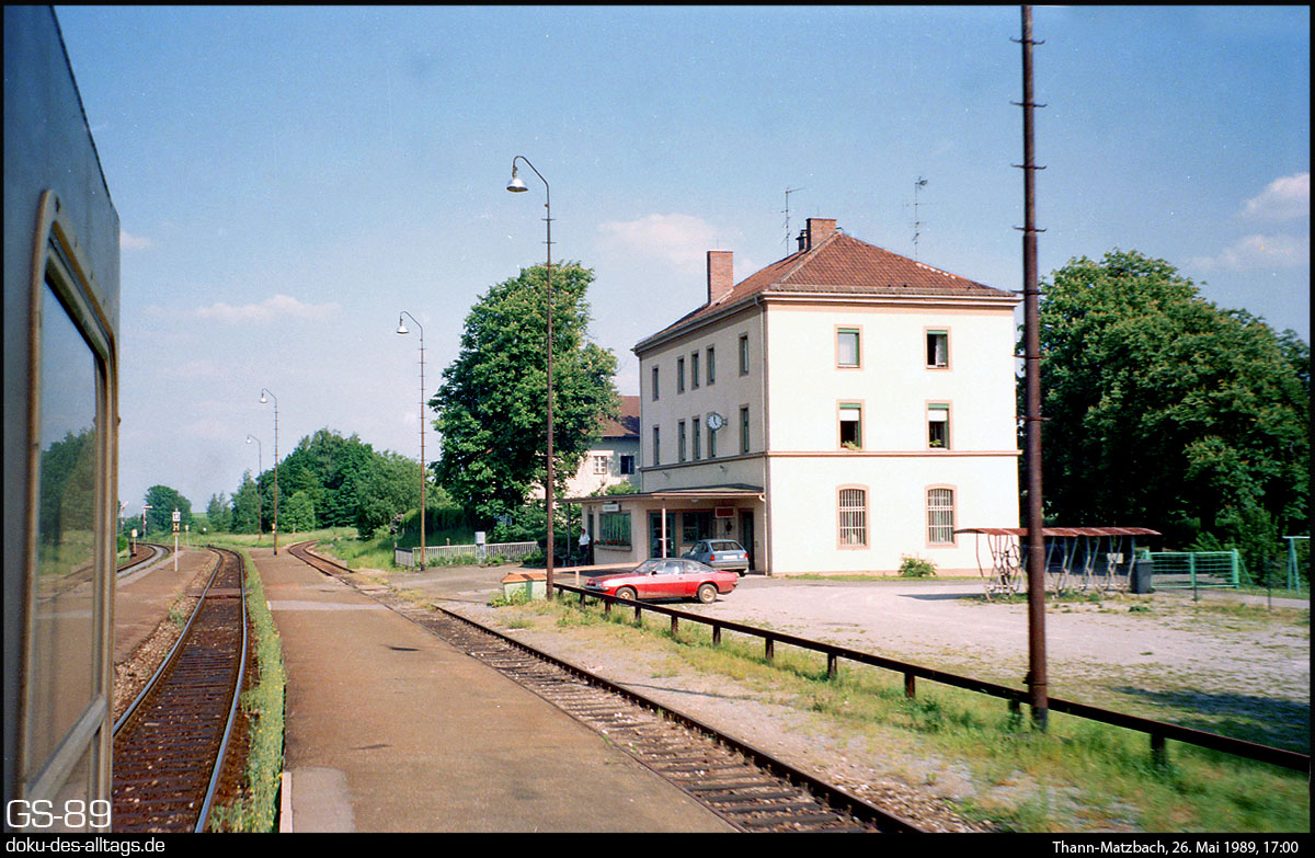 Oberbay |N14-8 Neben- und Schmalspurbahnen: Thann-Matzbach Haag 